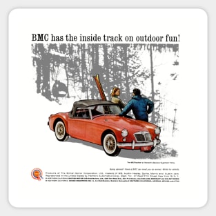 MG MGA - advert Sticker
